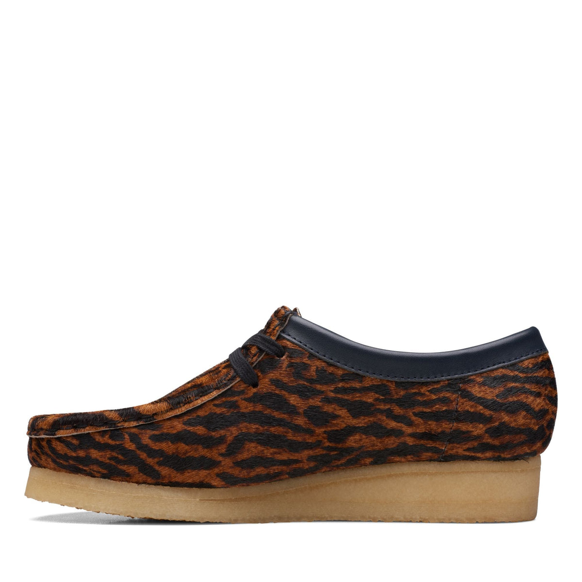 Clarks Originals Wallabee Women's Tortoiseshell Hair-On Hide 26169920 — detail view