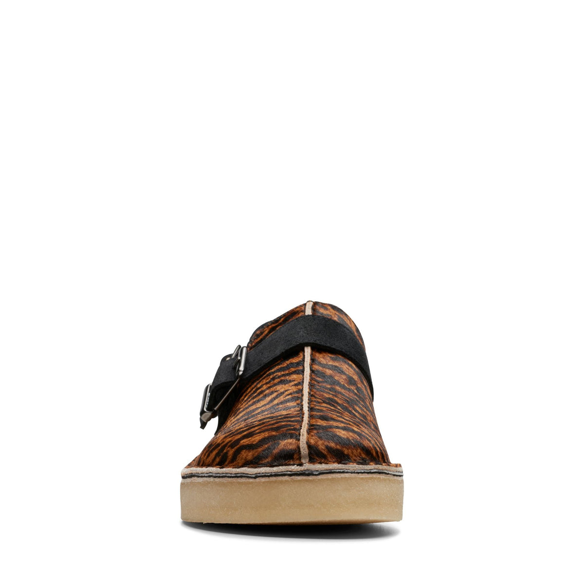 Clarks Originals Trek Mule Women's Tortoiseshell Suede 26169977 — rear view