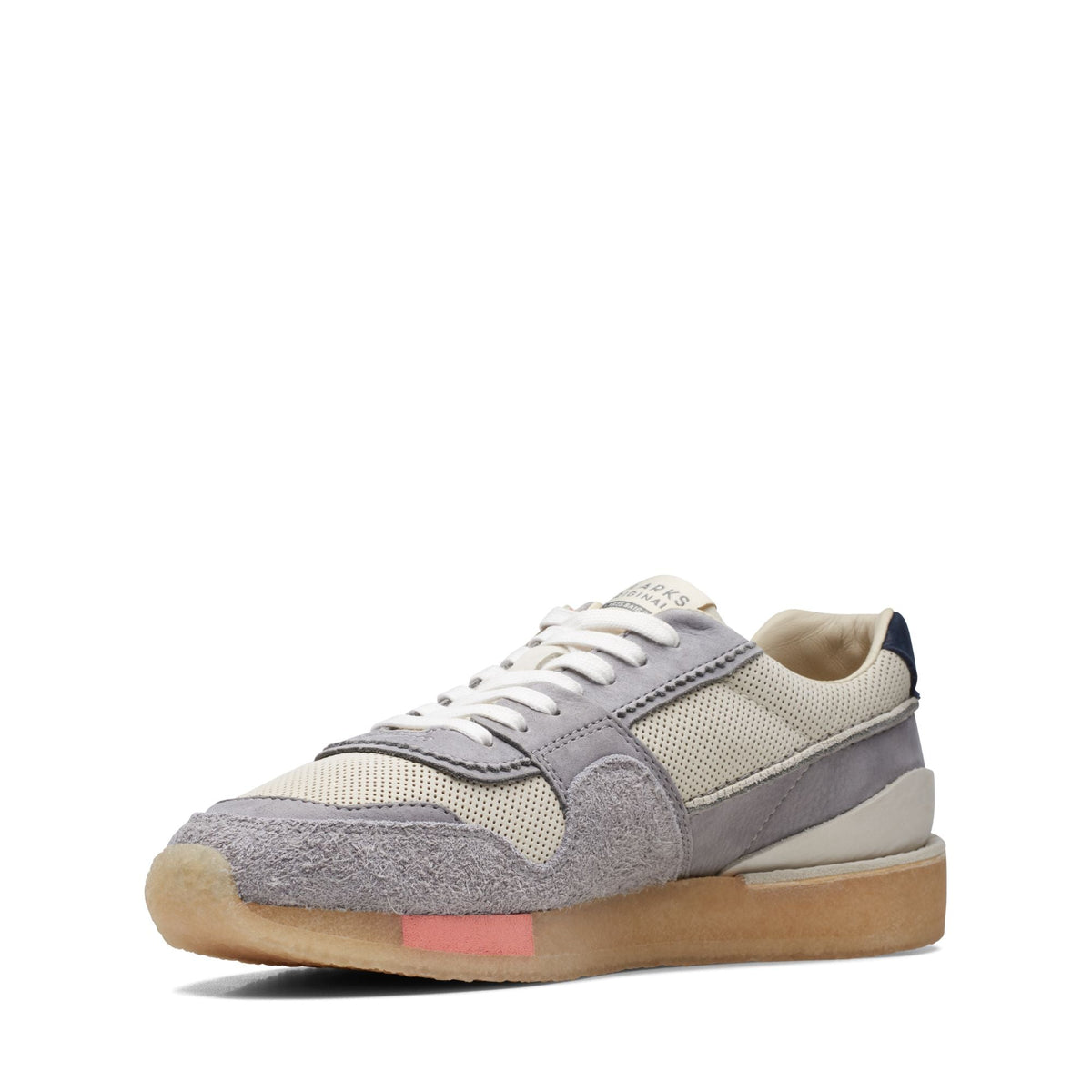 Clarks TORRUN Men's Grey/White 26170028 — sole view