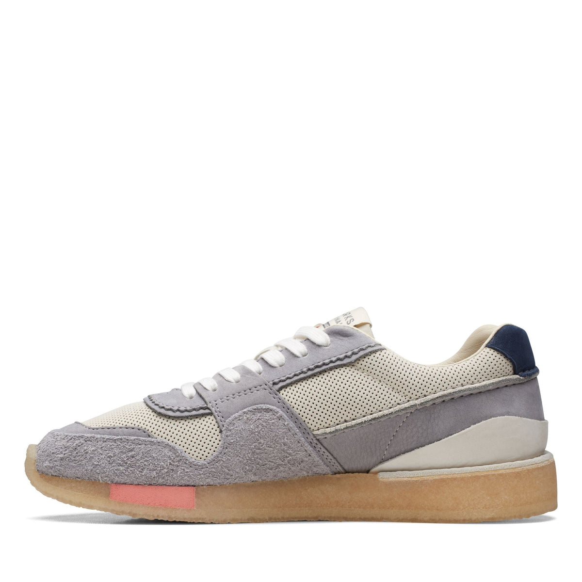 Clarks TORRUN Men's Grey/White 26170028 — detail view