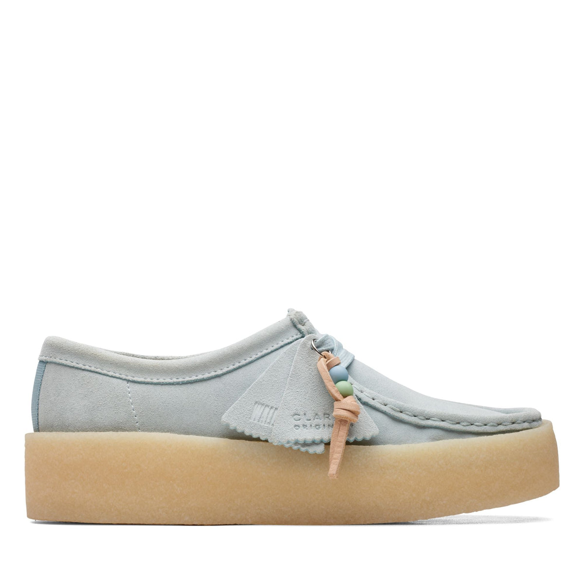 Clarks Originals Wallabee Cup Women's Blue Suede 26170042