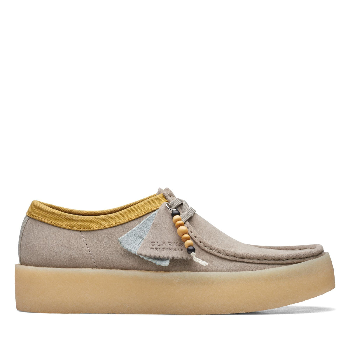 Clarks Originals Wallabee Men's Stone Grey Suede 26170043