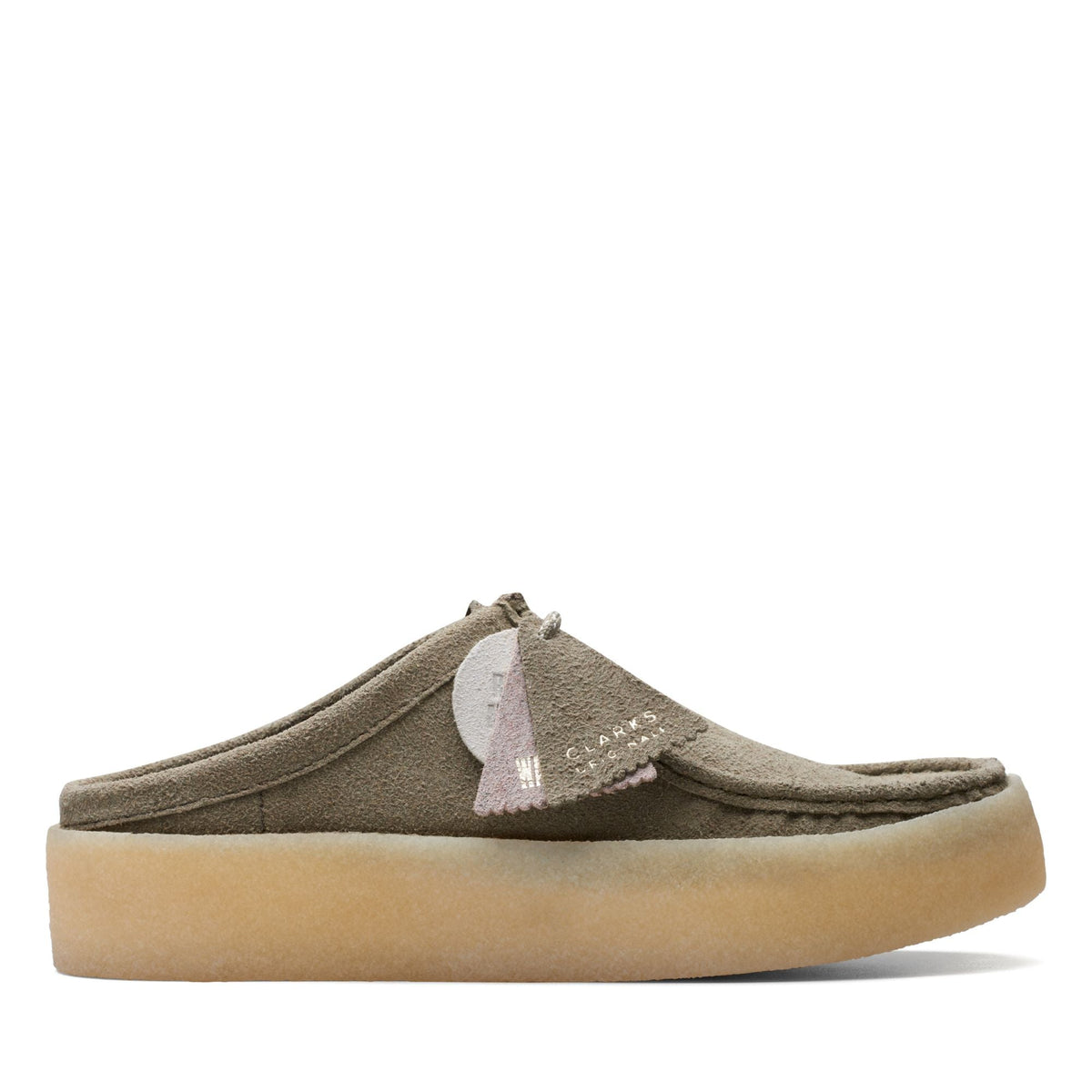 Clarks Originals Wallabee Cup Men's Olive Green Suede 26170085