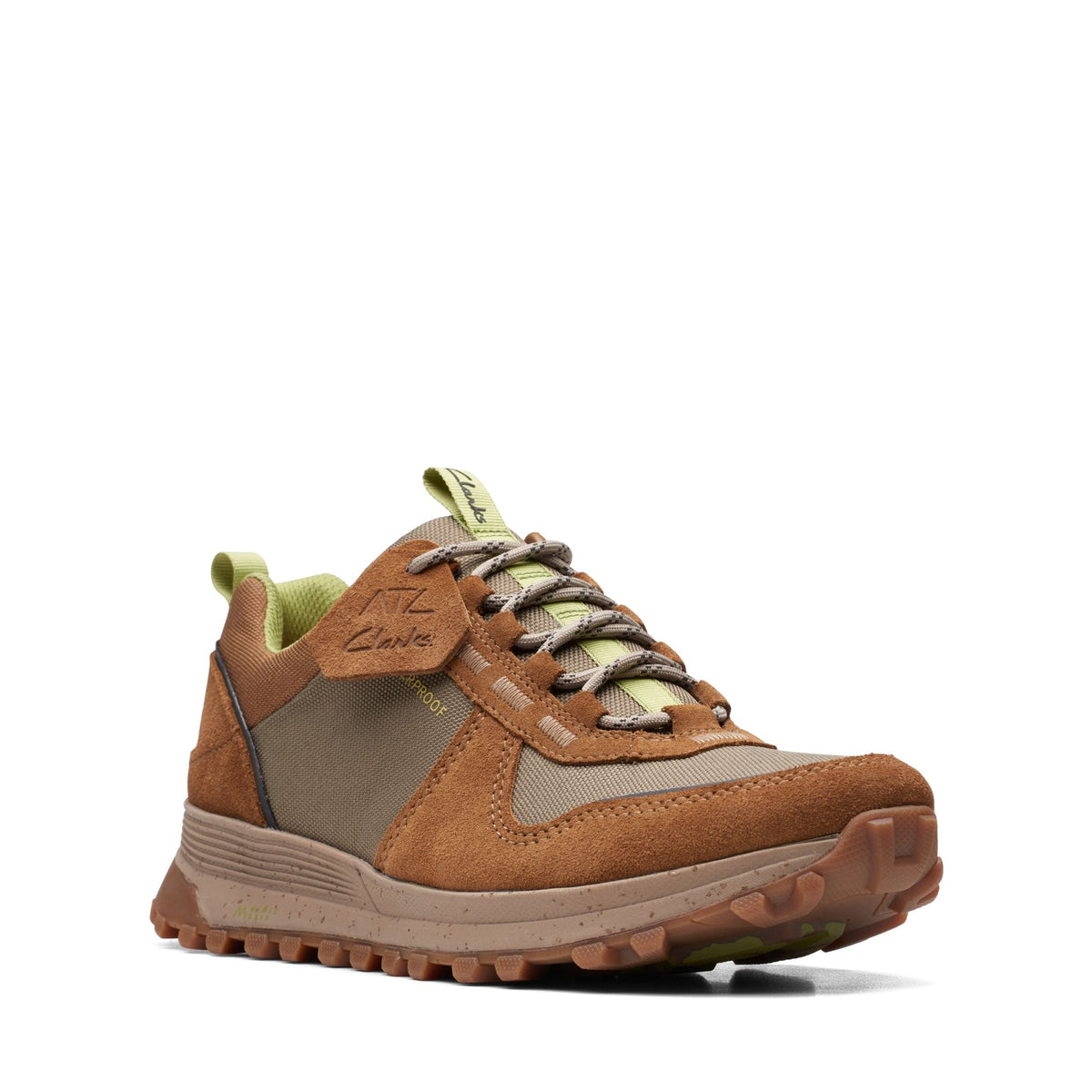 Clarks ATL Trek Walk WP Men's Brown Leather 26170148 — side view