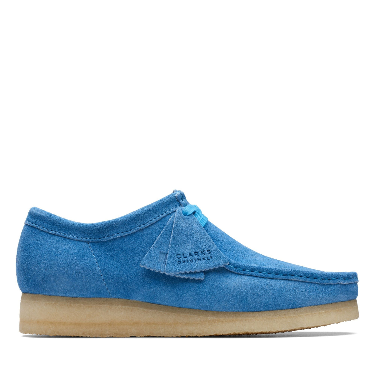 Clarks Originals Wallabee Men's Bright Blue Suede 26170534