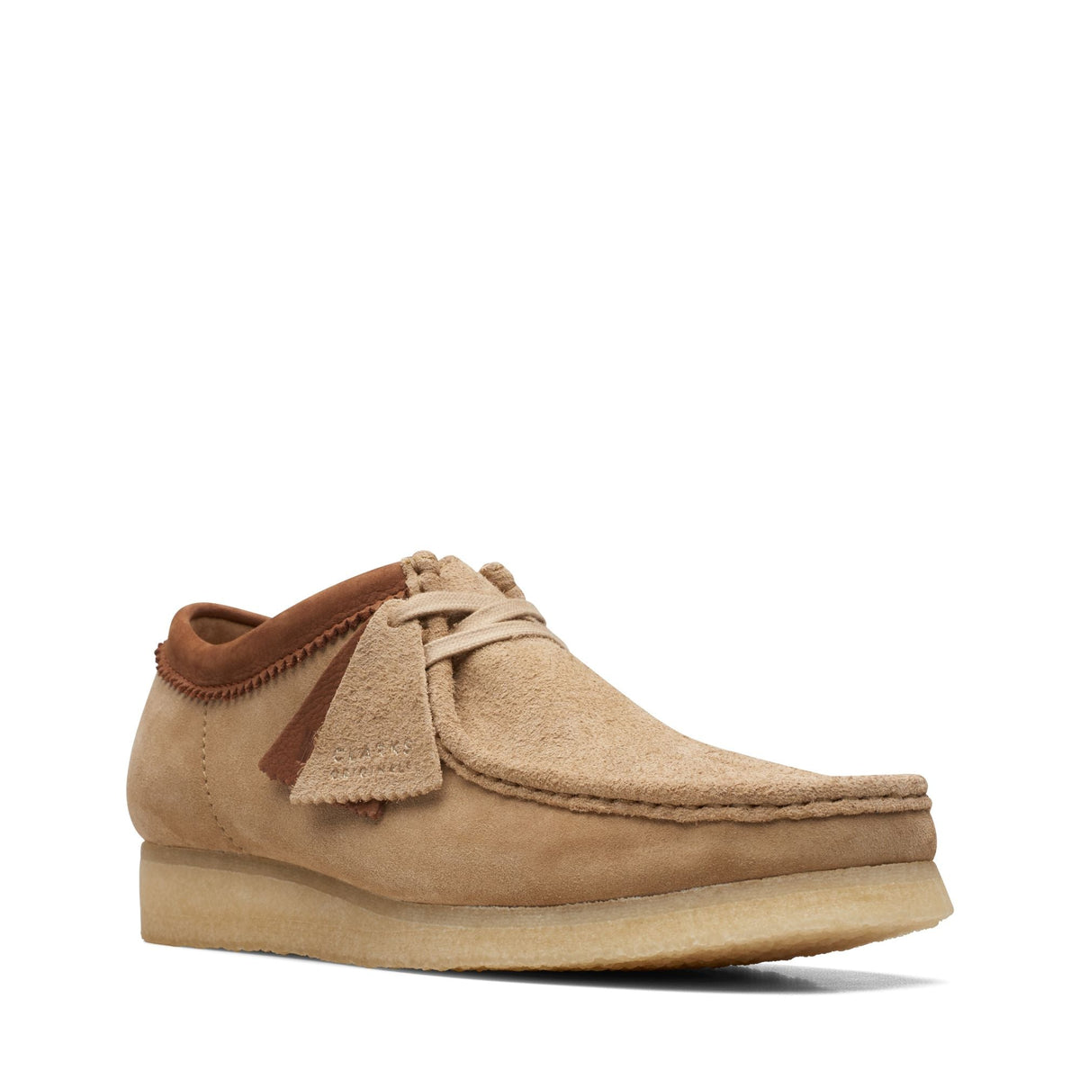Clarks Originals Wallabee Low Men's Sandstone Combi 26170538 — side view