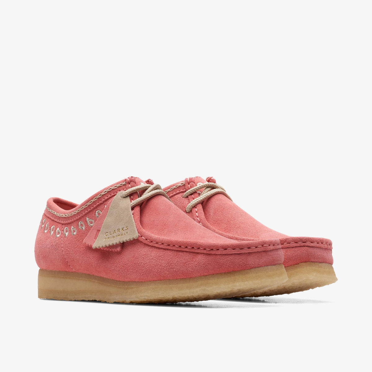 Clarks Originals Wallabee Men's Pink 26170539 — sole view