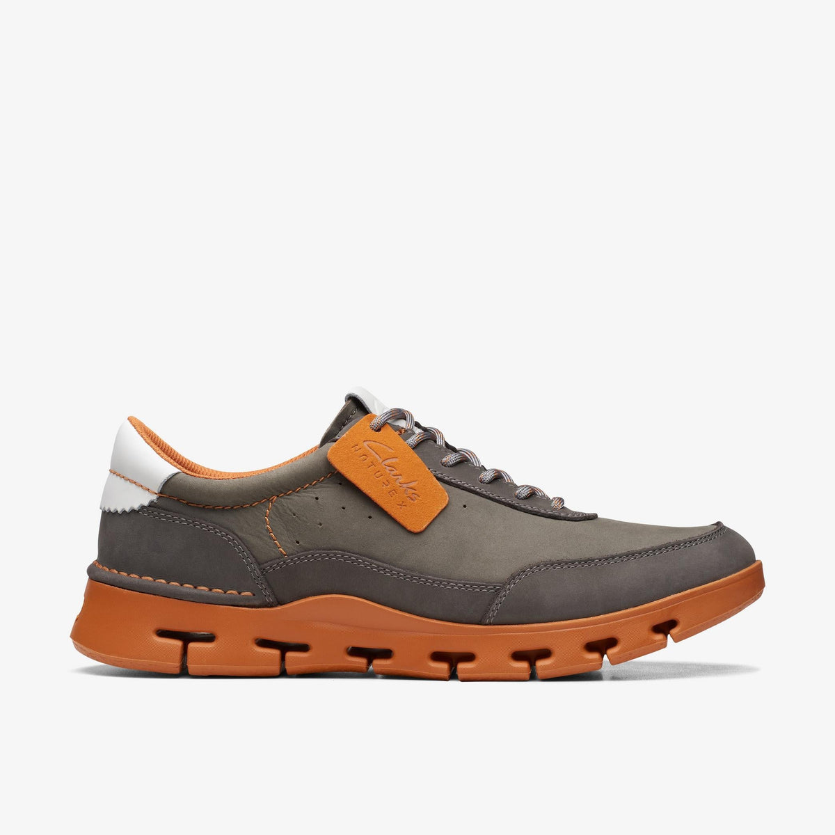 Clarks Nature X One Men's Dark Grey Combi Suede 26170629