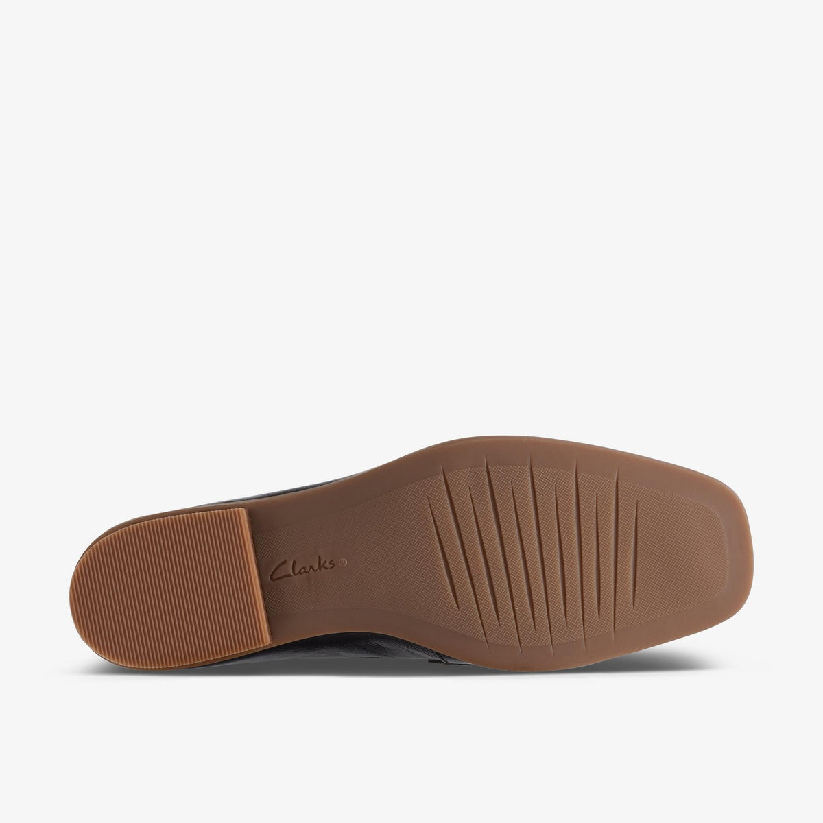 Clarks Sarafyna Iris Women's Black Leather 26171043 — rear view