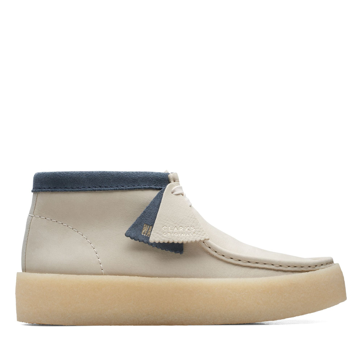 Clarks Originals Wallabee Cup Boot Men's White Nubuck 26171090