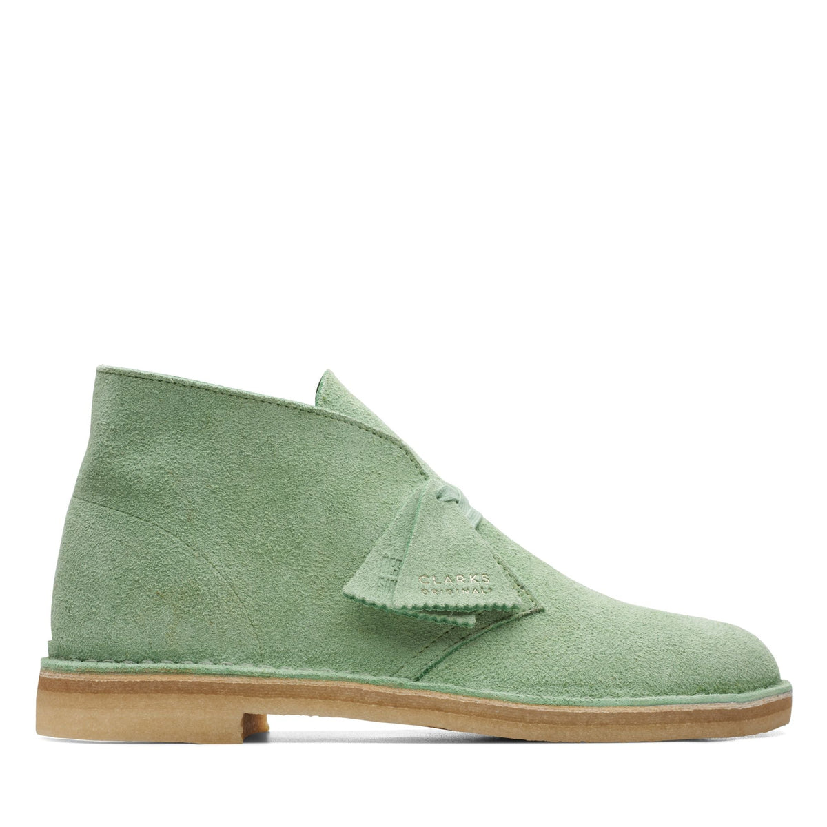 Clarks Originals Desert Boot Men's Light Green Suede 26171745