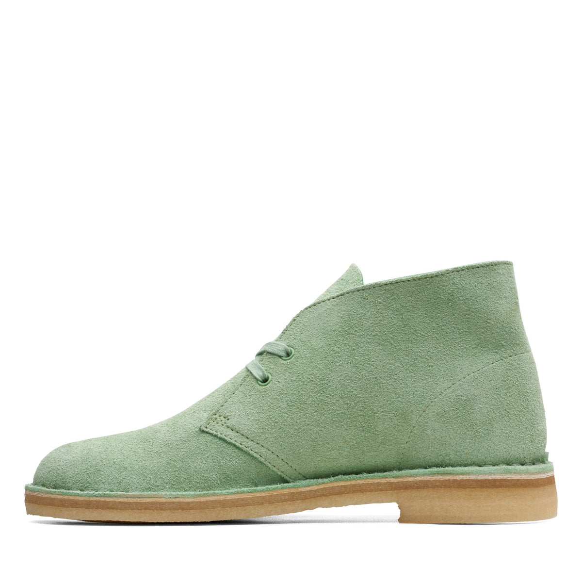 Clarks Originals Desert Boot - Light Green Men's Light Green 26171745 — detail view
