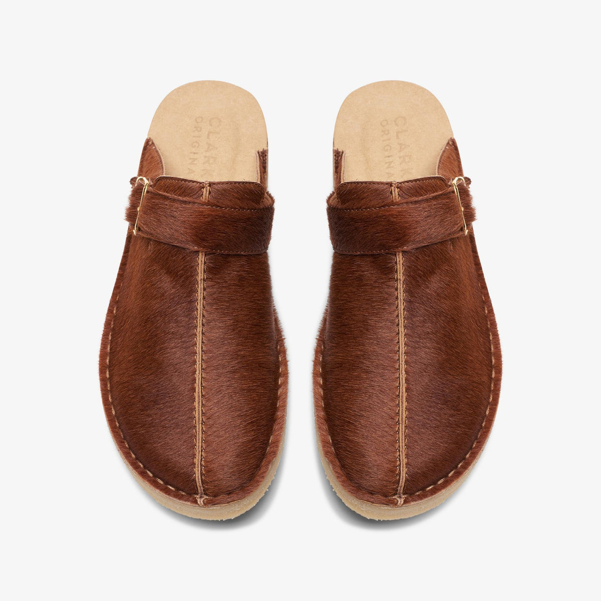Clarks Originals Trek Mule Men's Cola Brown Suede 26171988 - additional view 6
