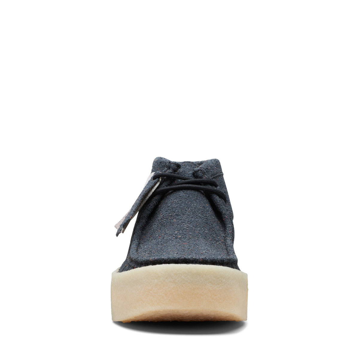 Clarks Originals Wallabee Cup Boot Men's Balck Eco Leather 26171995 — rear view