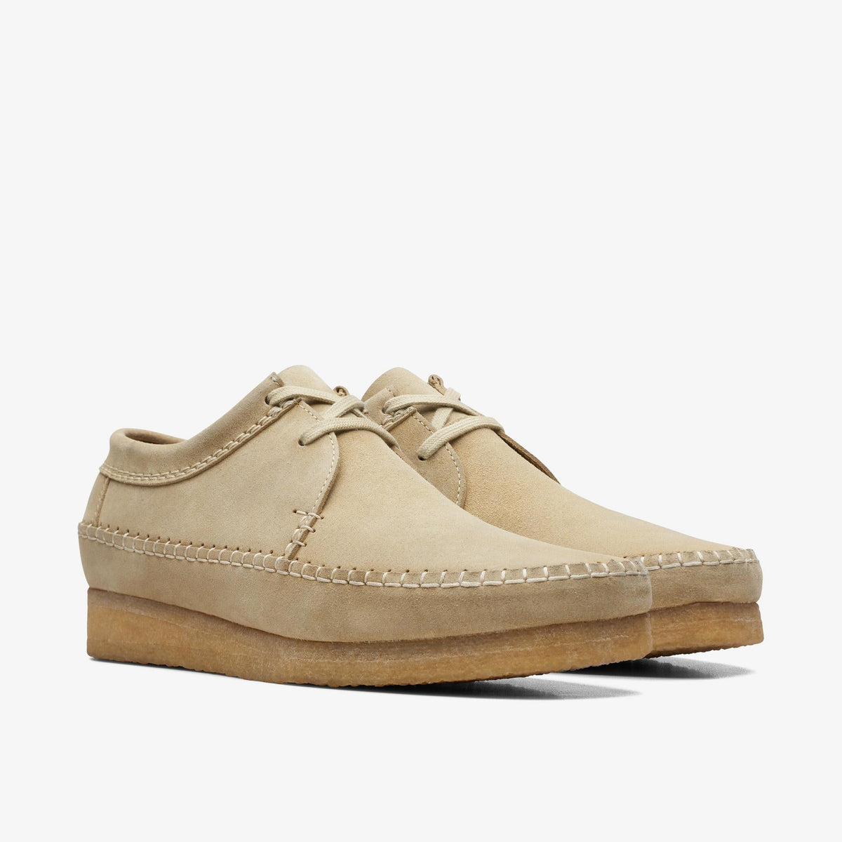 Clarks Originals Weaver Men's Maple Suede 26172183 — sole view