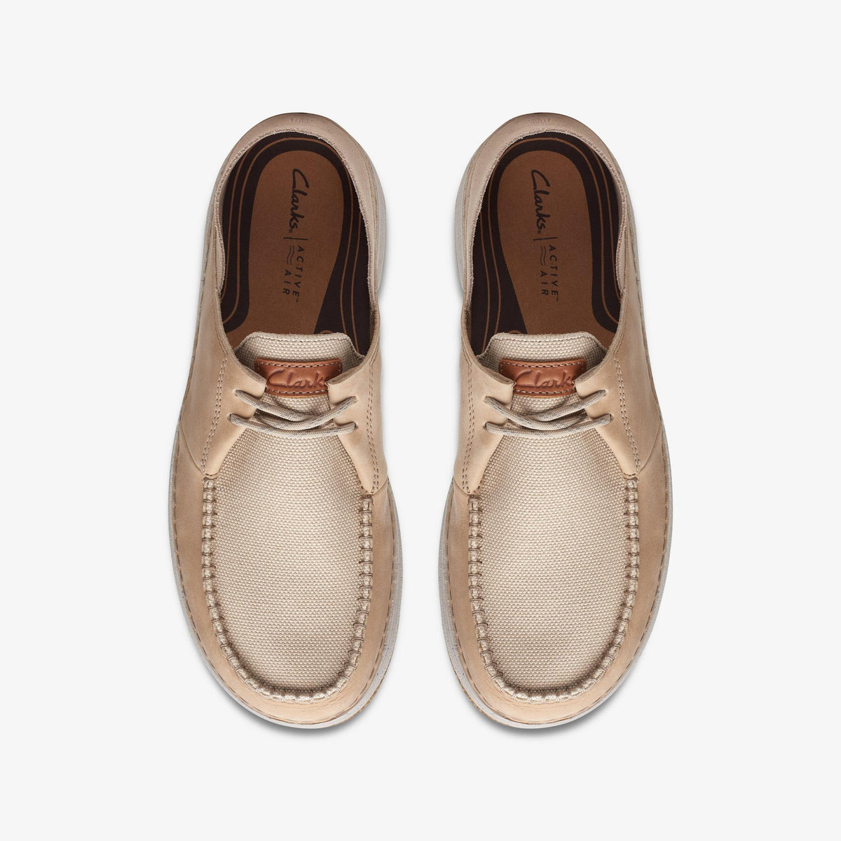 Clarks Nature 5 Moc Men's Sand 26172330 — top view