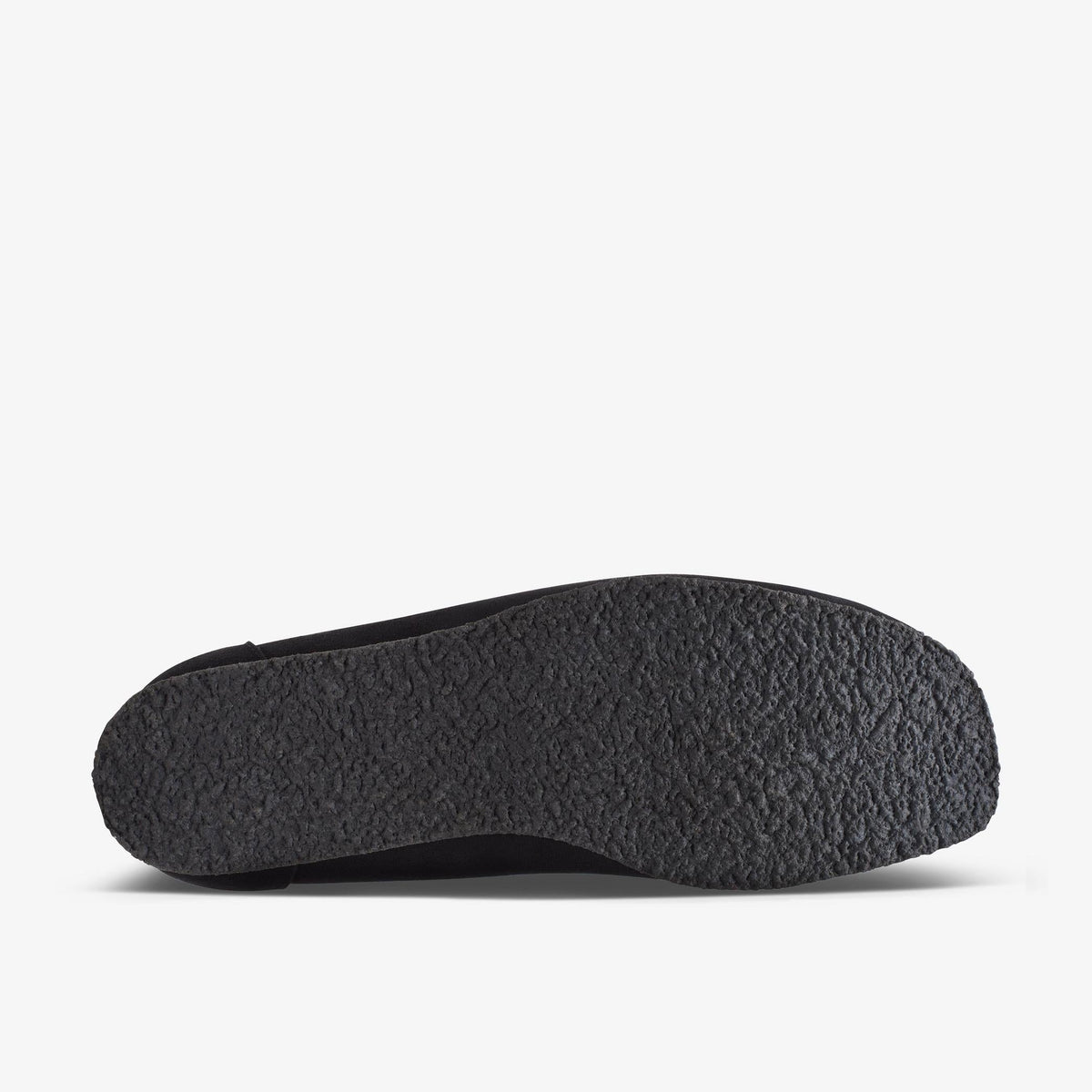 Clarks Originals Wallabee Loafer Men's Black Suede 26172503 — rear view