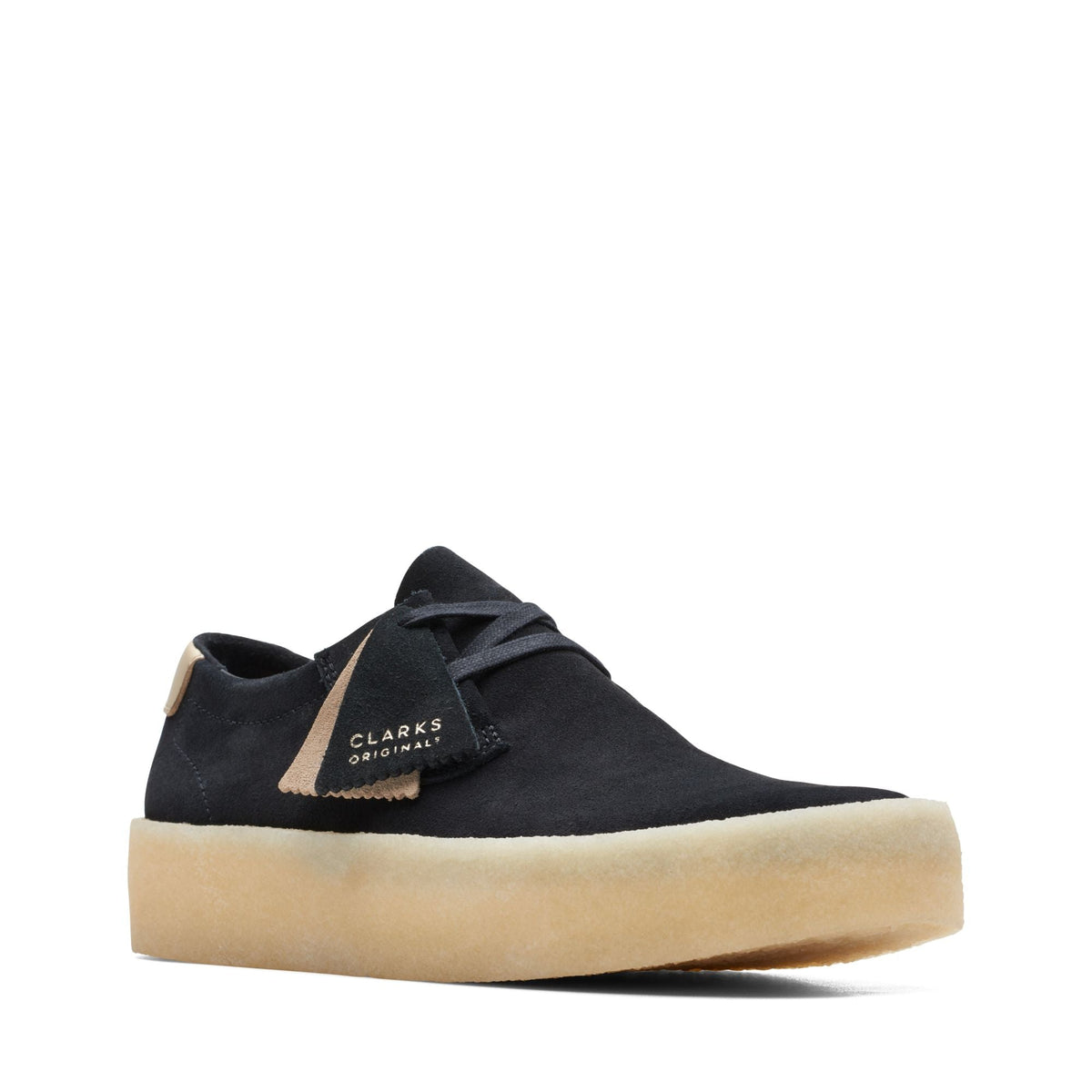 Clarks Ashcott Cup - Black Suede Men's Black Suede 26172526 — side view