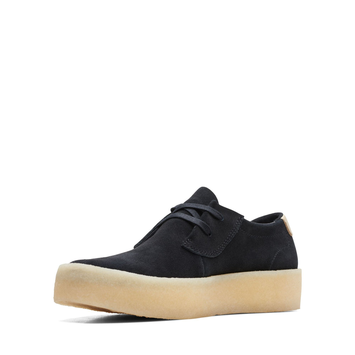 Clarks Ashcott Cup Men's Black Suede 26172526 — sole view
