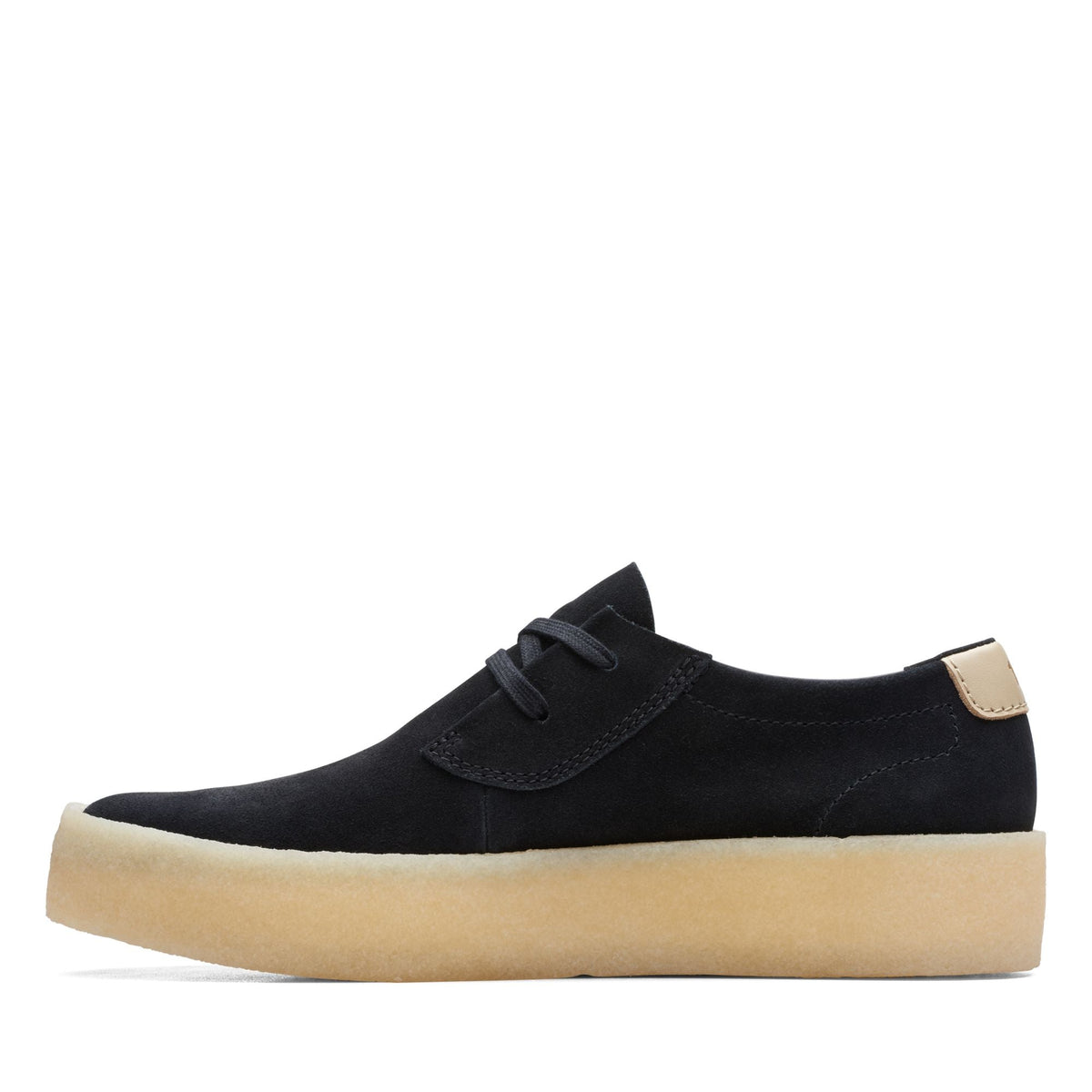 Clarks Ashcott Cup Men's Black Suede 26172526 — detail view