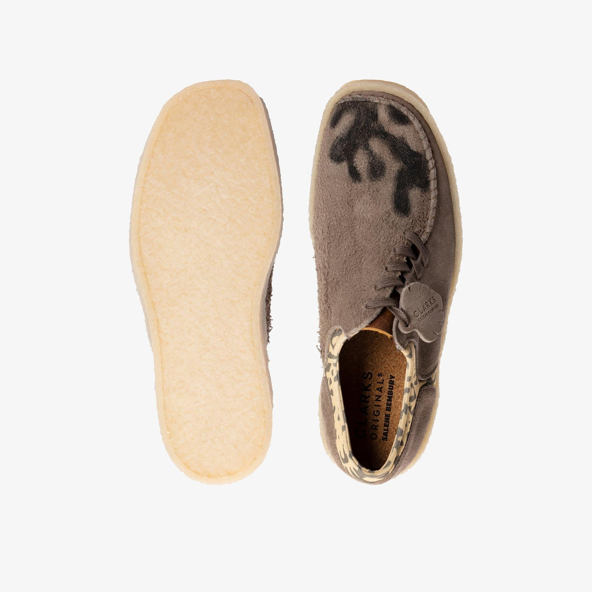 Clarks Originals x Salehe Bembury Lugger Cupsole Men's Taupe Suede 26172617 — top view