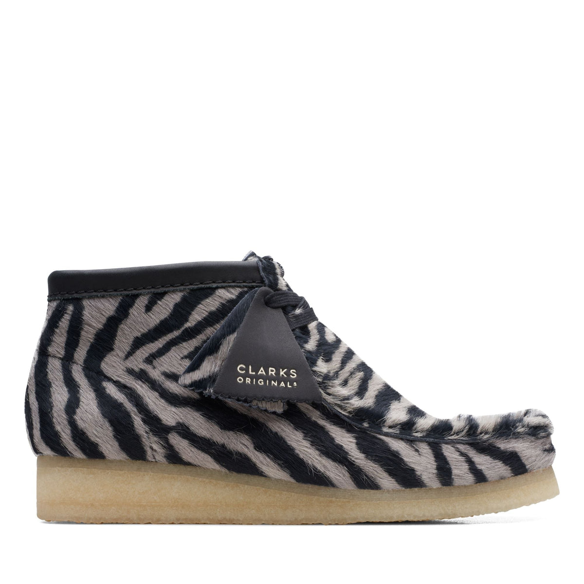 Clarks Originals Wallabee Boot Women's Zebra Print Calf Hair 26172717