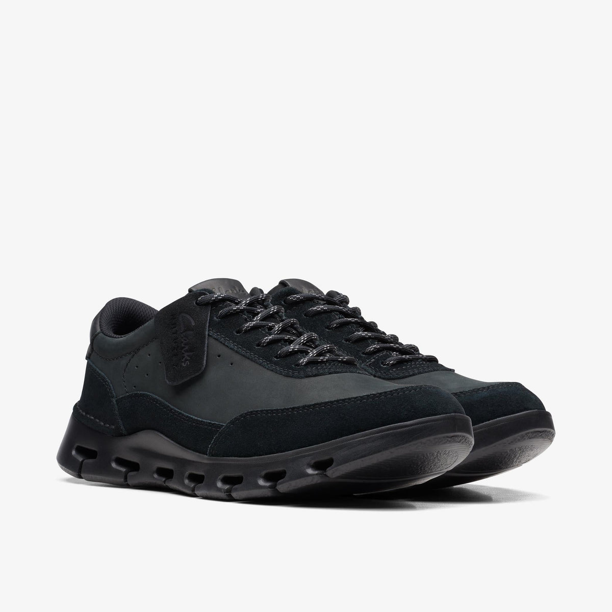 Clarks Nature X One Men's Black/Black 26172792 — sole view