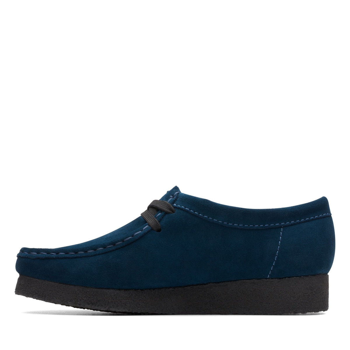 Clarks Originals Wallabee Women's Deep Blue Suede 26173243 — detail view