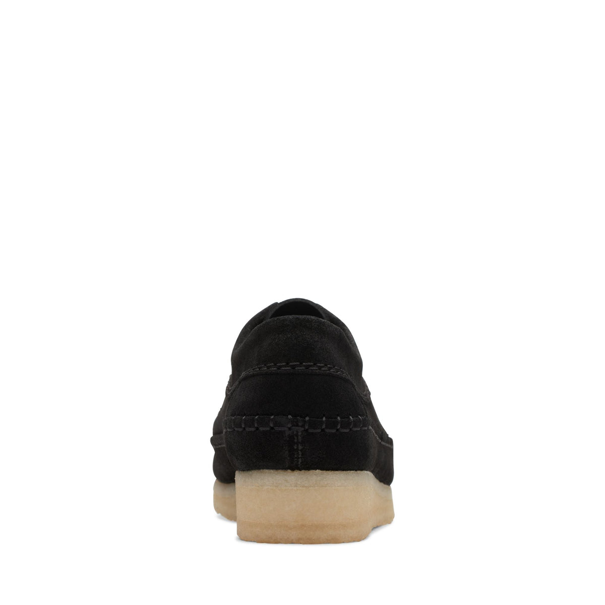 Clarks Originals Weaver Women's Black Suede 26173255 — top view