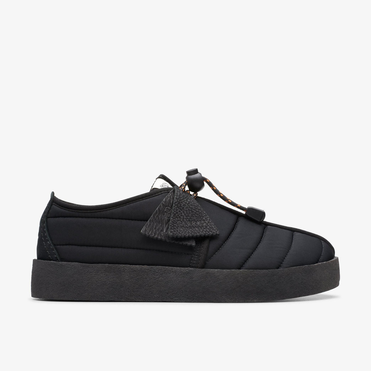 Clarks Originals Trek Cup Men's Black Quilted Textile 26173313