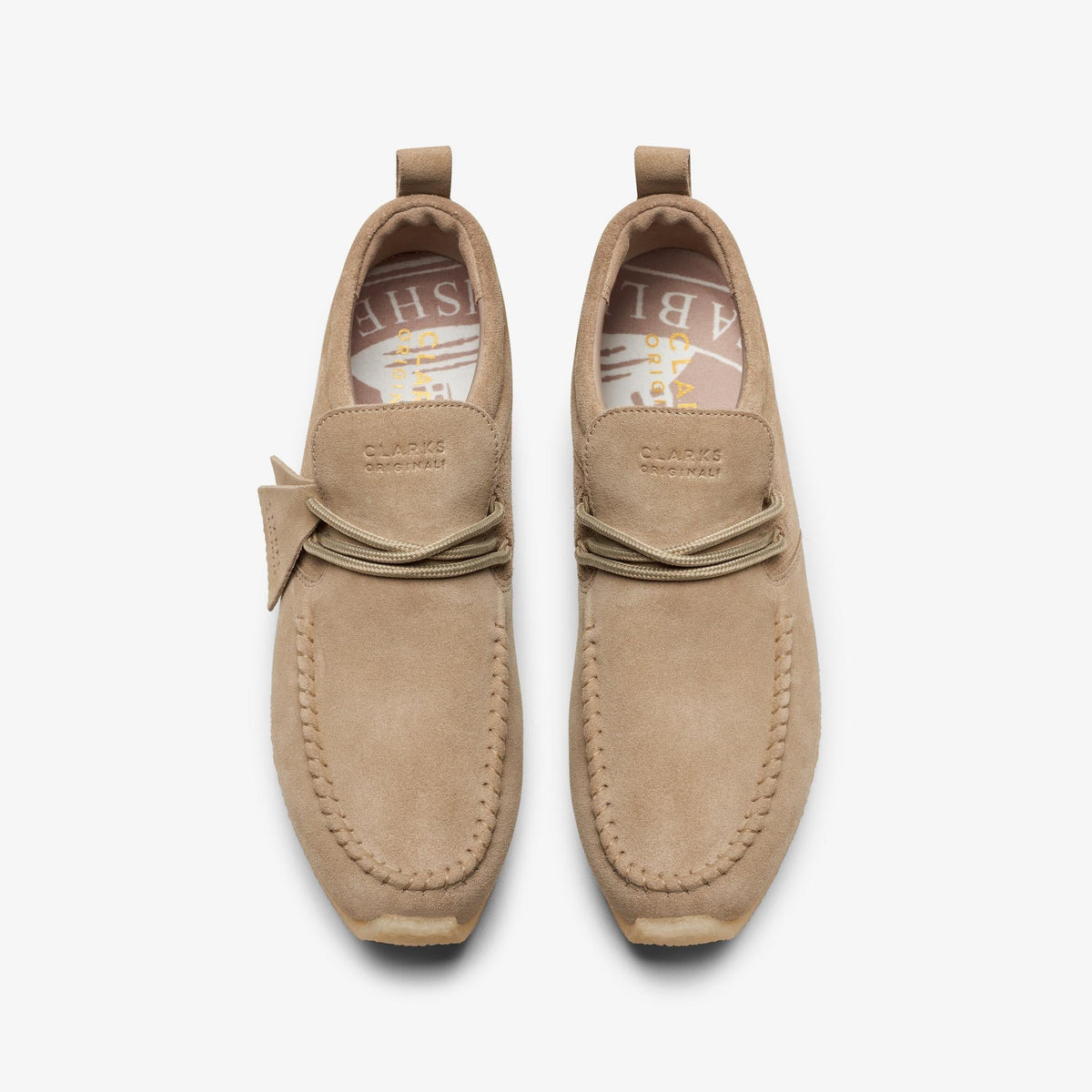 Clarks Maycliffe - Dark Sand Suede Men's Dark Sand Suede 26173371 — top view
