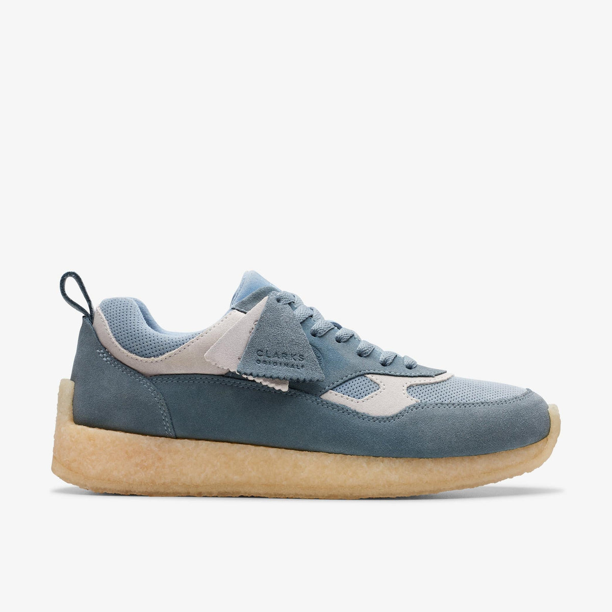 Clarks Originals x Ronnie Fieg 8th Street Lockhill Men's Blue Grey Suede 26173375