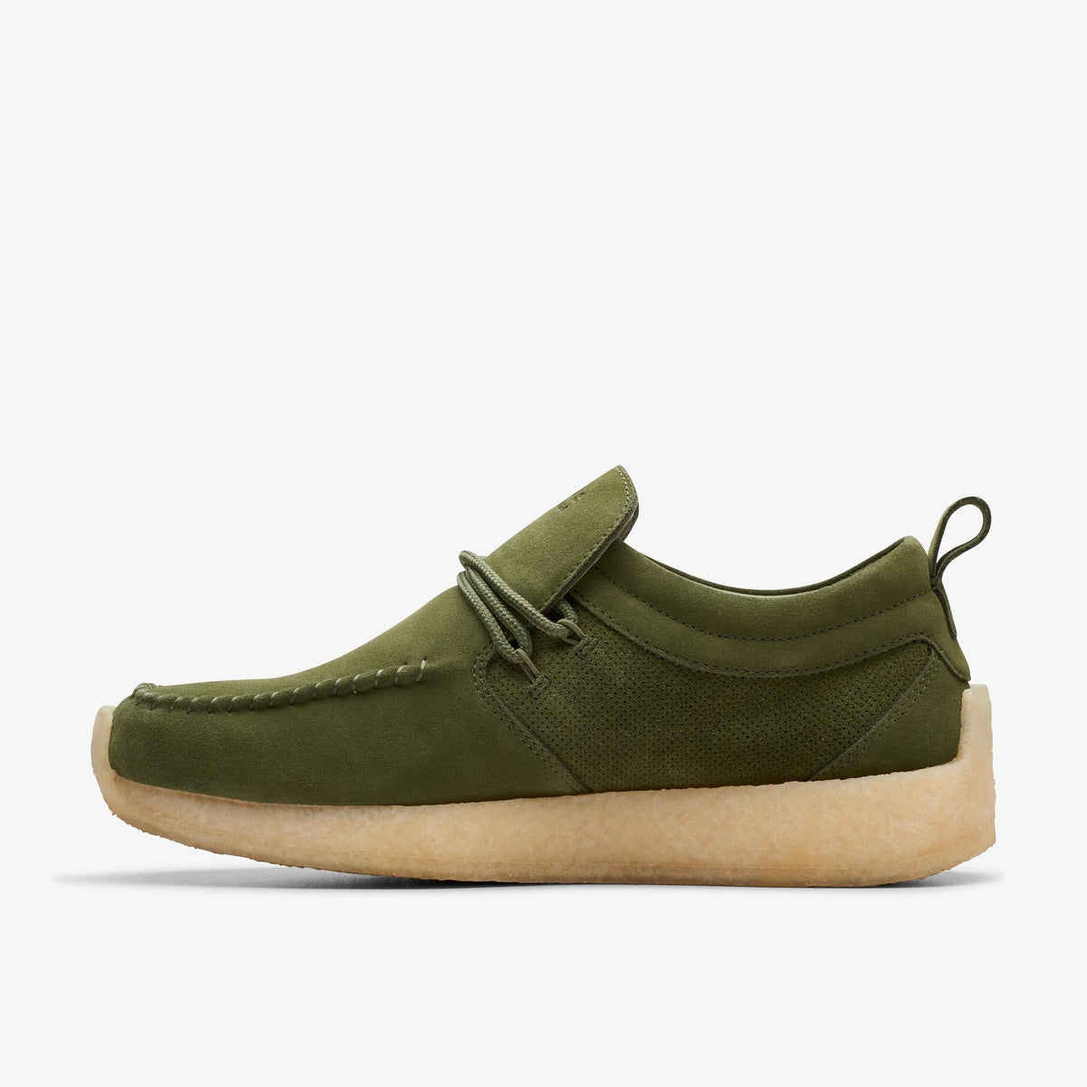 Clarks Originals Maycliffe Men's Khaki Suede 26173379 — side view
