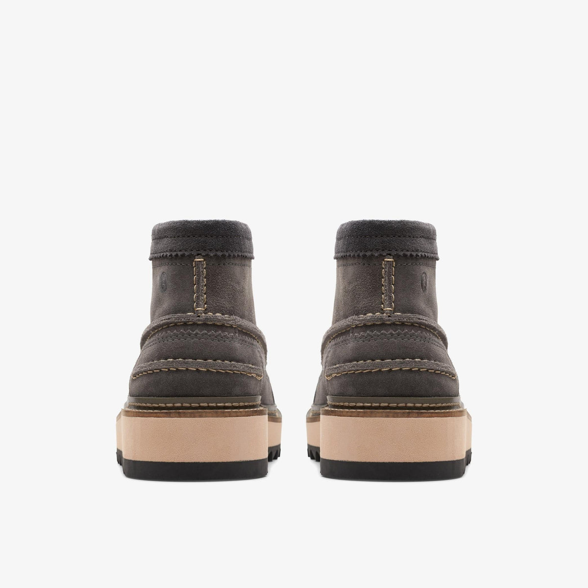 Clarks Clarkhill Mid Men's Dark Grey Suede 26173450 — detail view