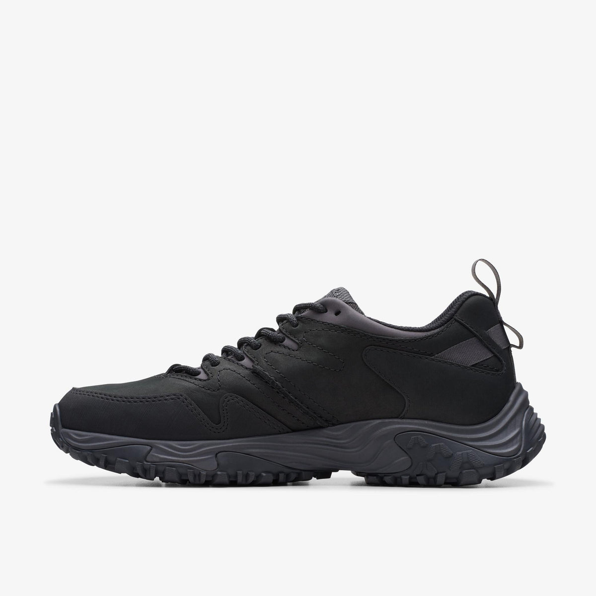 Clarks ATL Walk Go WP Men's Black Leather 26173483 — side view