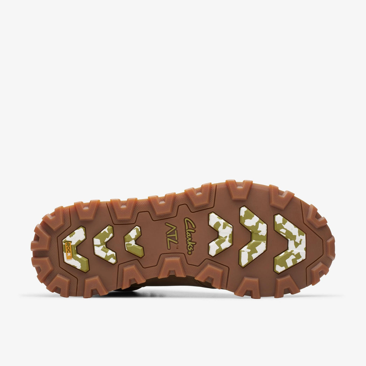 Clarks ATL Trek Up WP Men's Dark Sand Wline 26173550 — rear view