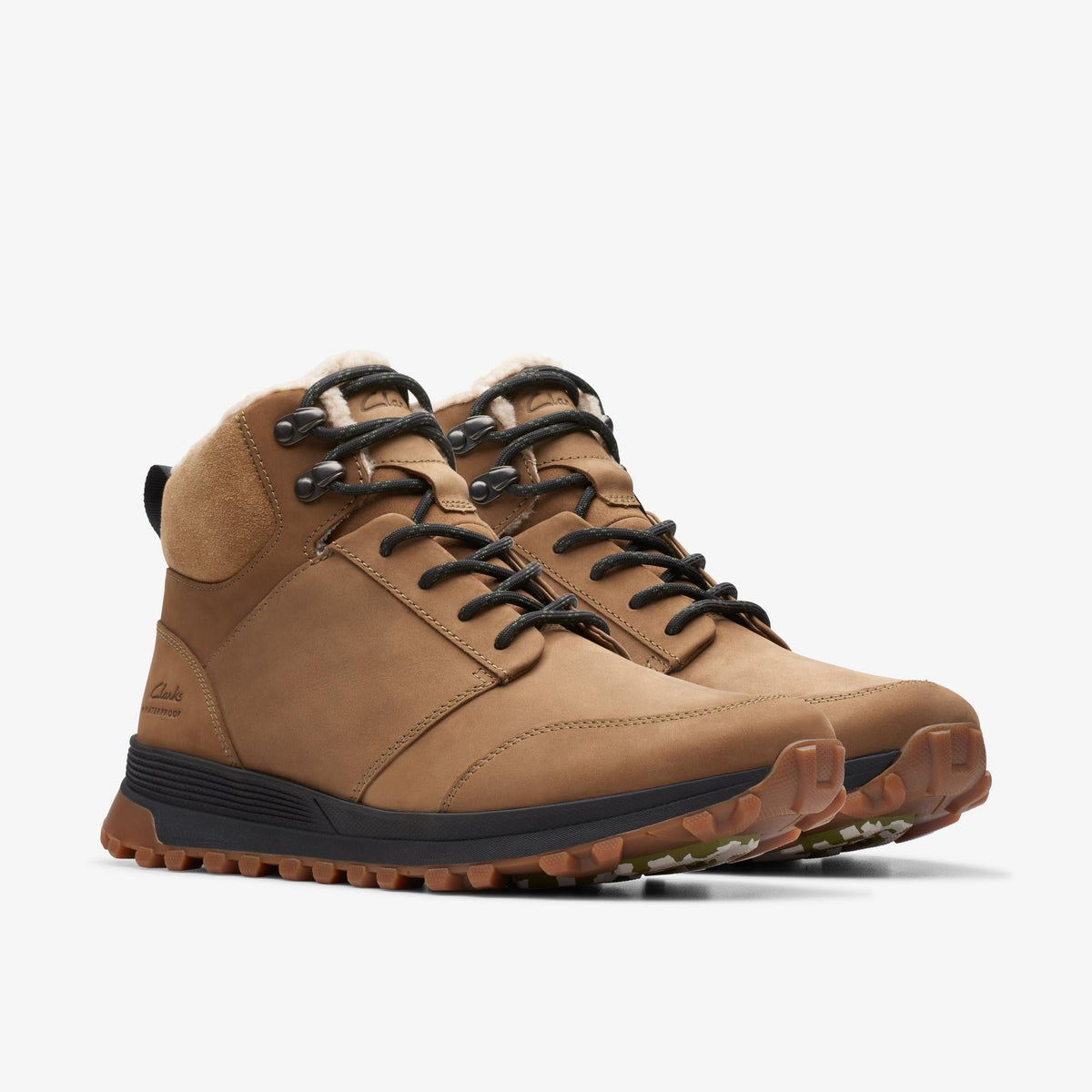 Clarks ATL Trek Up WP Men's Dark Sand Wline 26173550 — sole view