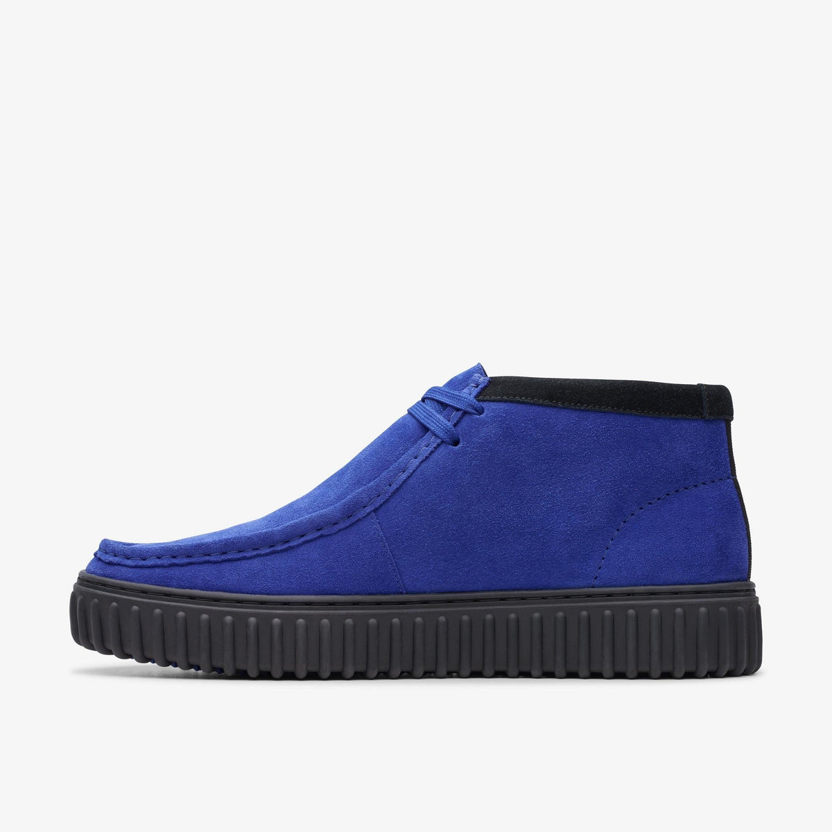Clarks Originals Torhill Hi Men's Cobalt Suede 26173594 — side view