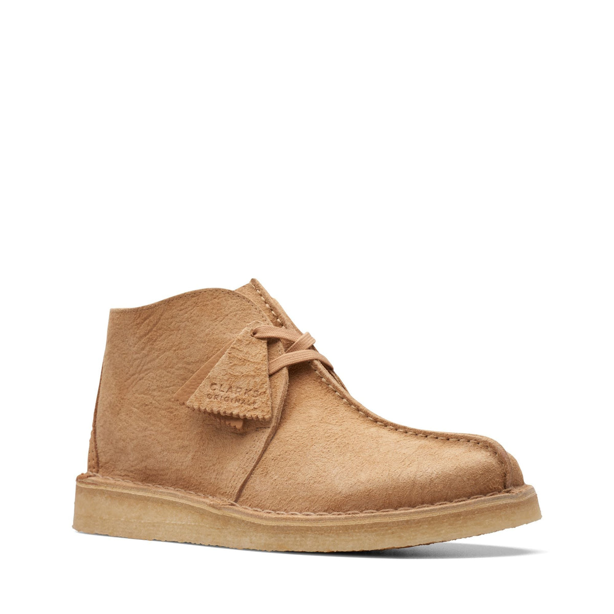 Clarks Originals Desert Trek Hi Men's Light Tan 26173614 — side view