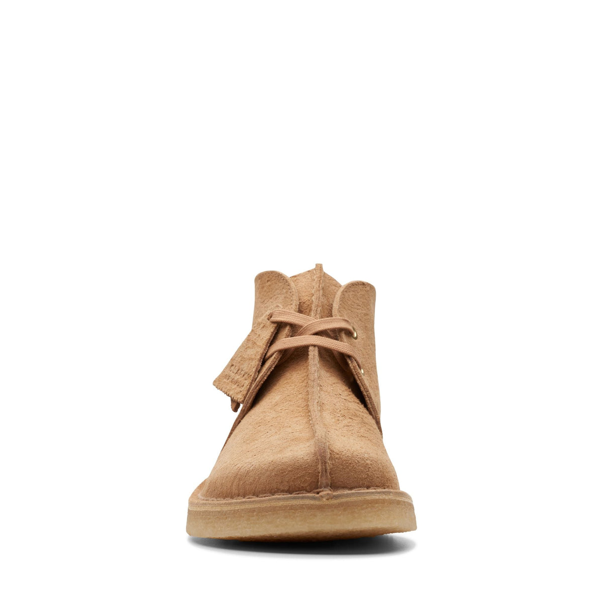 Clarks Originals Desert Trek Hi - Light Tan Men's Light Tan 26173614 — rear view