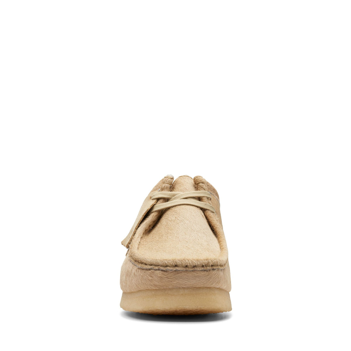Clarks Originals Wallabee Men's Maple Hair-On Leather 26173635 — rear view