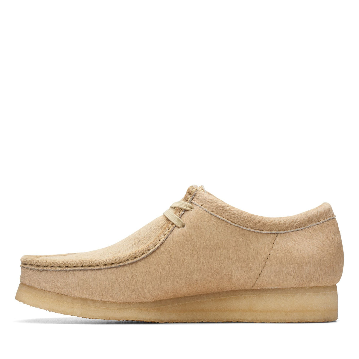 Clarks Originals Wallabee Men's Maple Hair-On Leather 26173635 — detail view