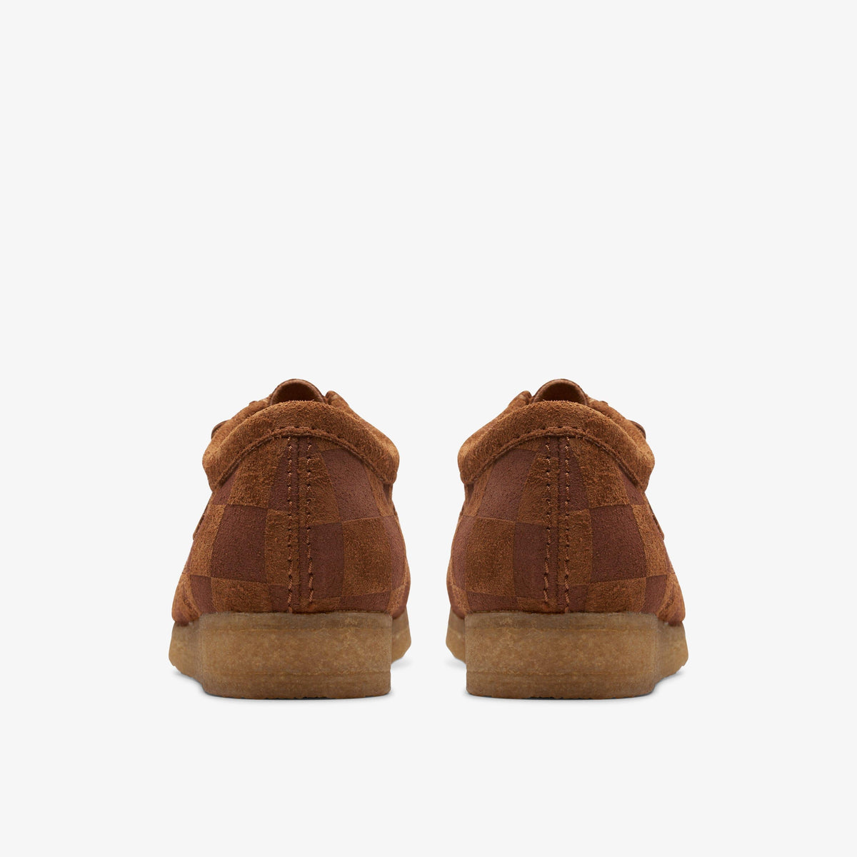 Clarks Originals Wallabee Men's Cola Check 26173636 — detail view