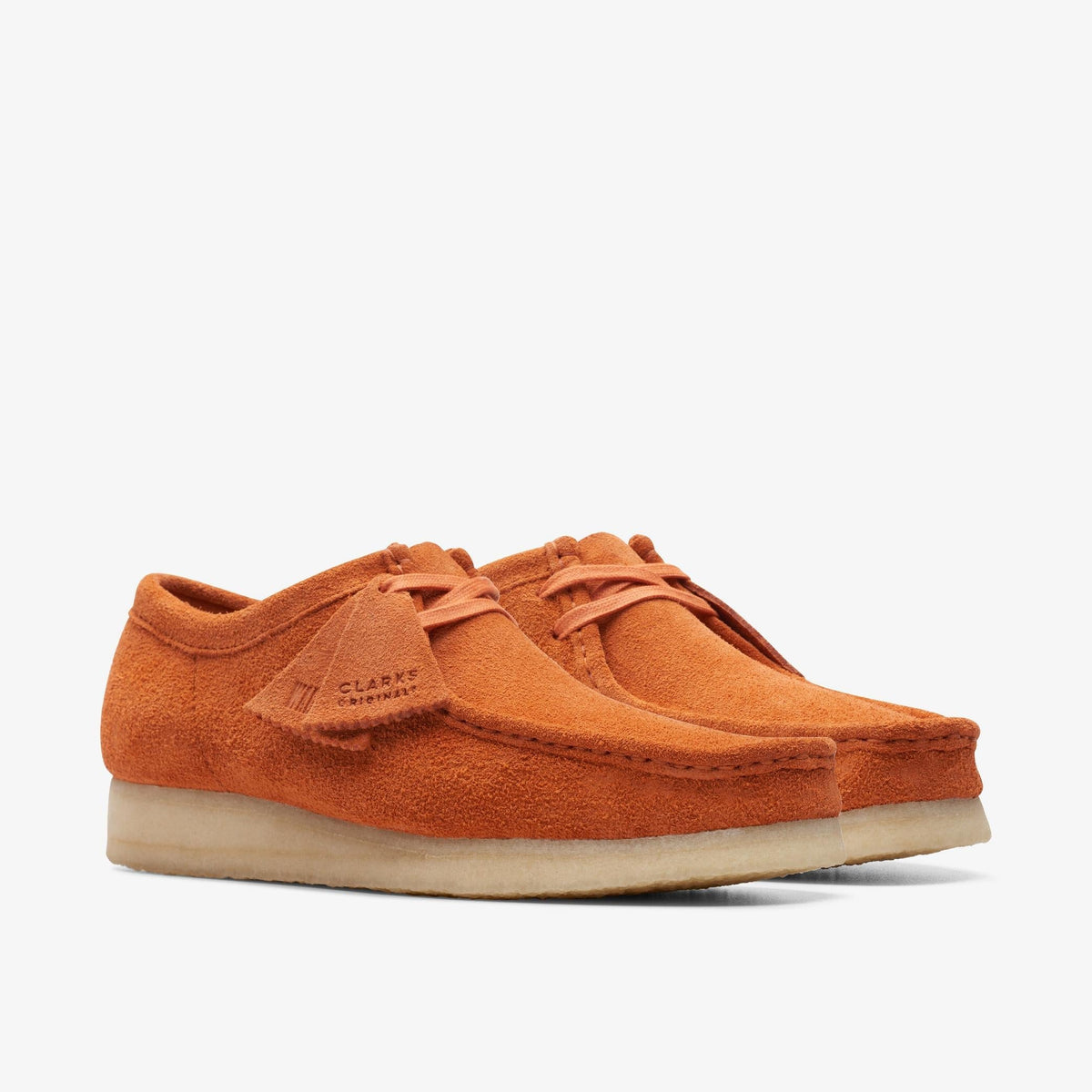 Clarks Originals Wallabee - Burnt Orange Men's Burnt Orange 26173637 — sole view