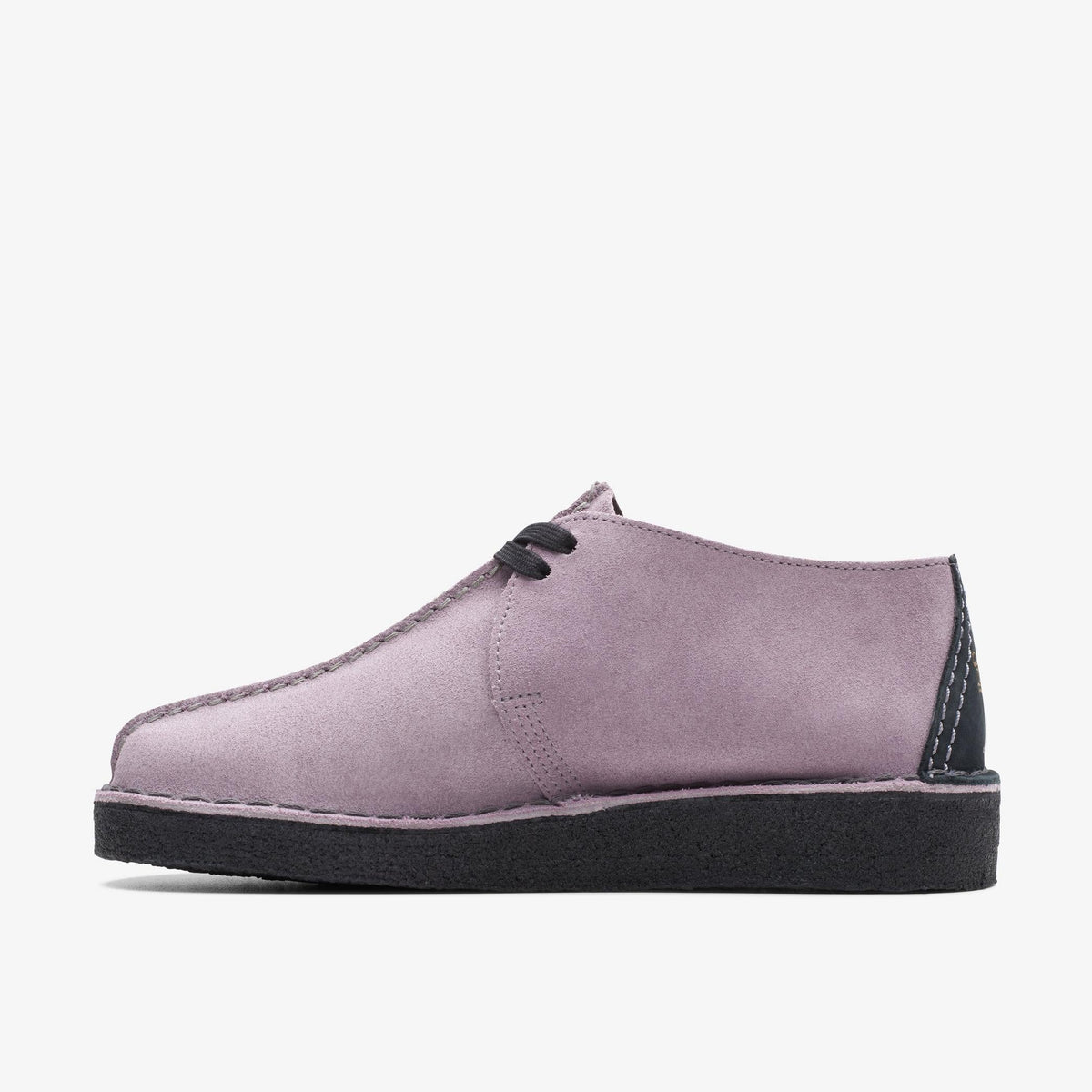 Clarks Originals Desert Trek Women's Mauve Suede 26173998 — side view