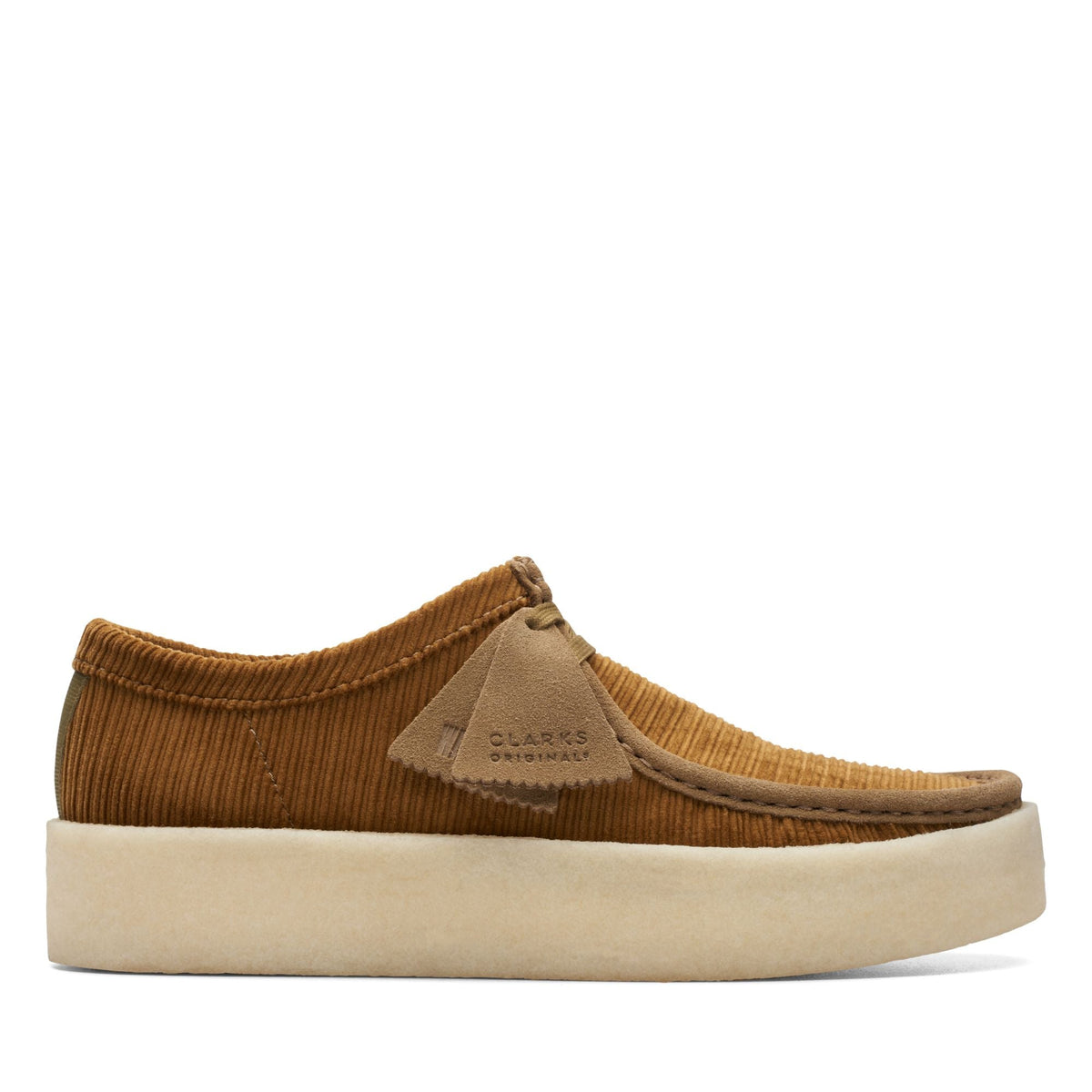 Clarks Originals Wallabee Men's Tan Corduroy Textile 26174040