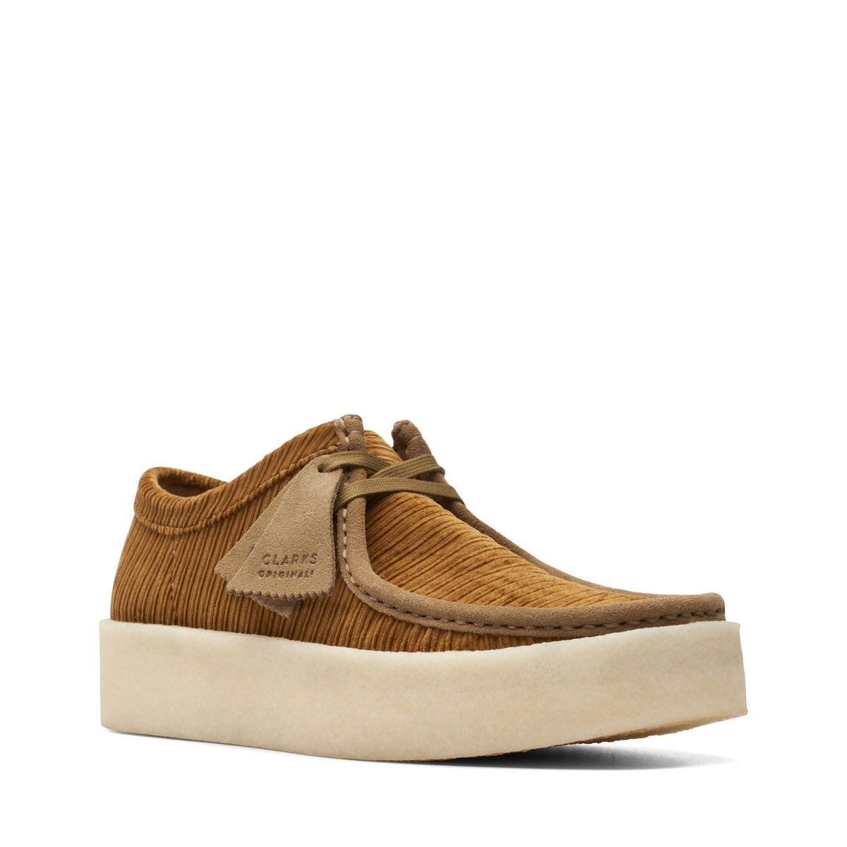 Clarks Originals Wallabee Cup Men's Tan Cord 26174040 — side view
