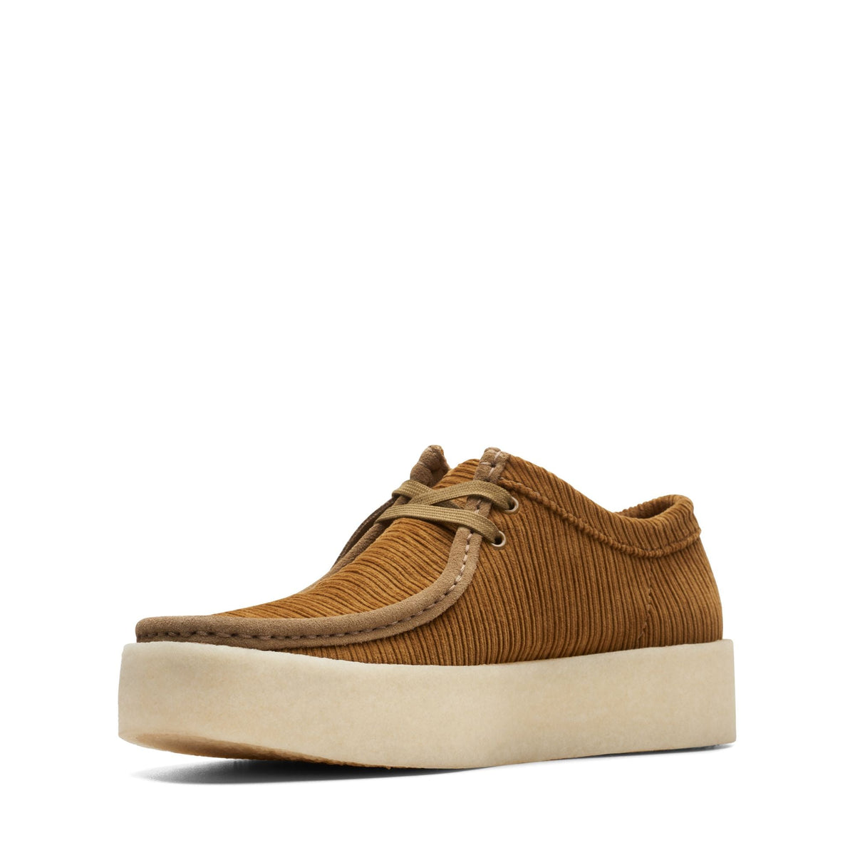 Clarks Originals Wallabee Cup Men's Tan Cord 26174040 — sole view