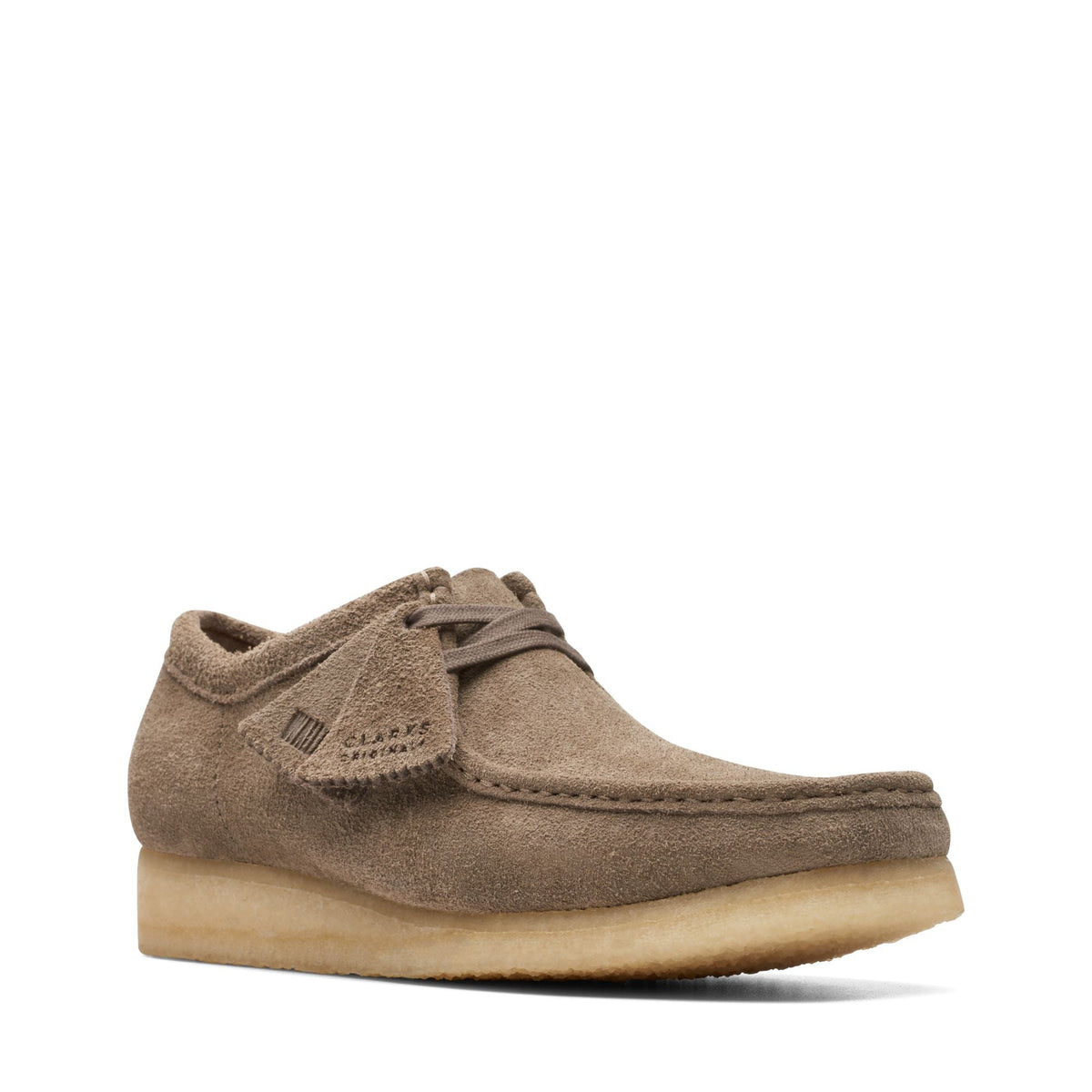 Clarks Originals Wallabee - Dark Gry Suede Men's Dark Gry Suede 26174049 — side view