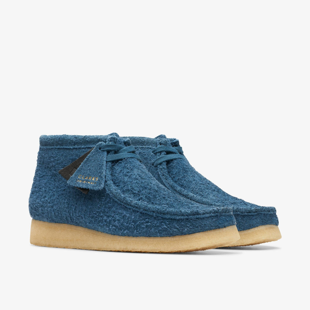 Clarks Originals Wallabee Boot - Deep Blue Men's Deep Blue 26174050 — sole view